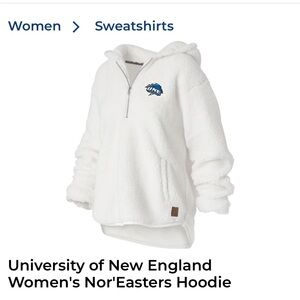 University of New England Hoodie Sweatshirt and Socks Bundle